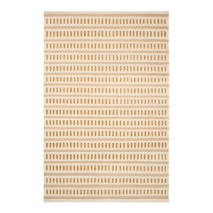 Skyscraper Rug in Masala Yellow &amp; Beige - 2 sizes