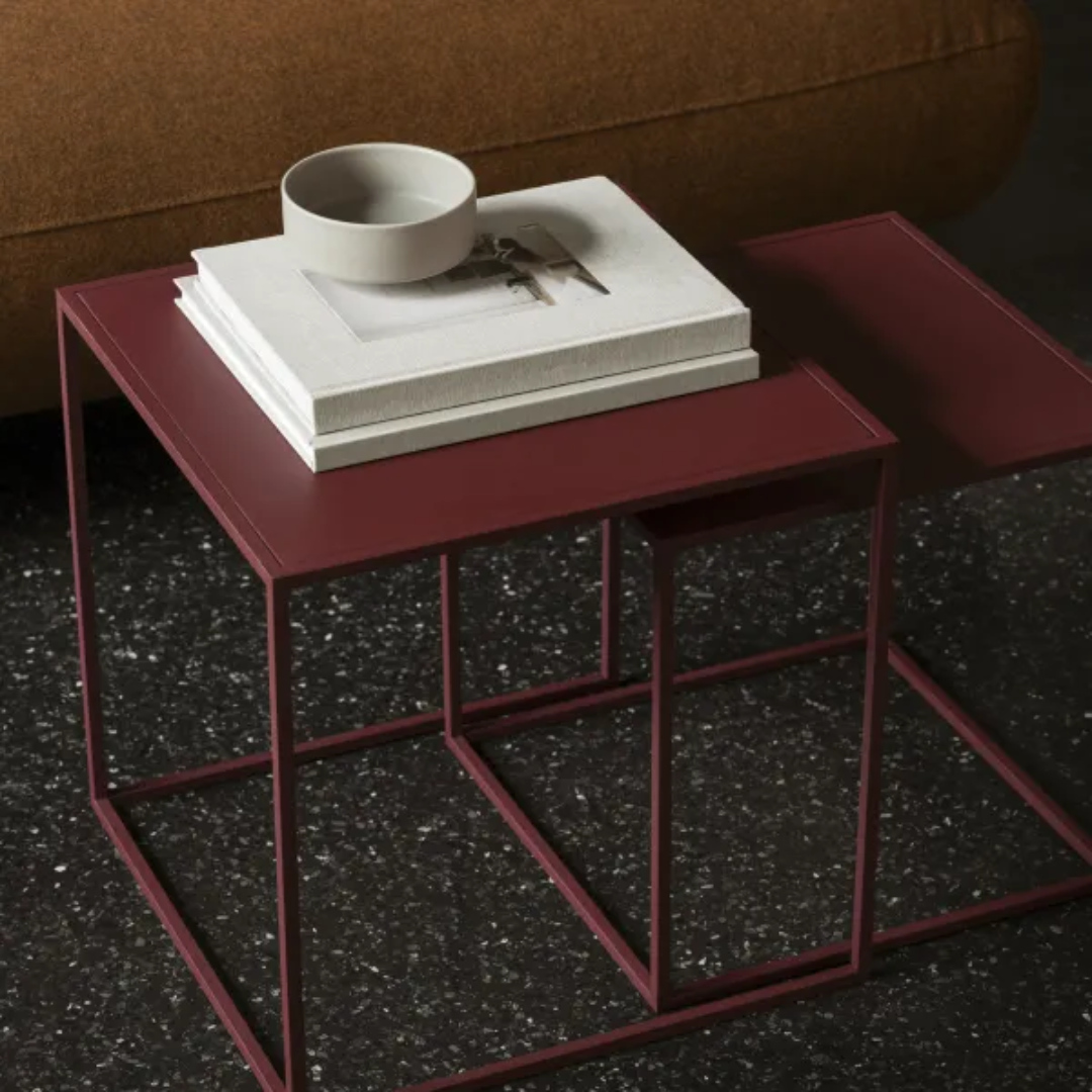 Set of 2 Nesting Side Table in 6 Colours