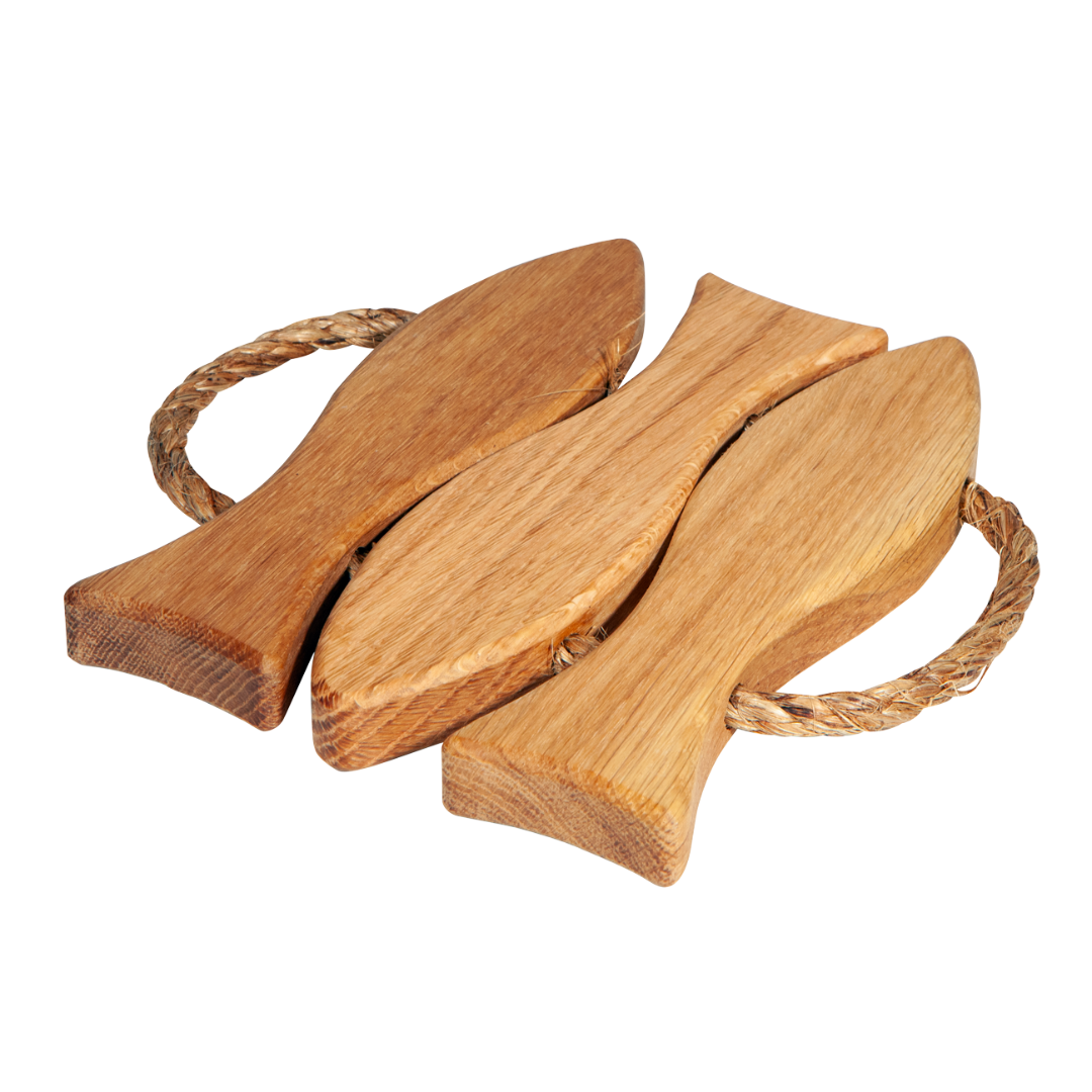 Wood Fish Trivet