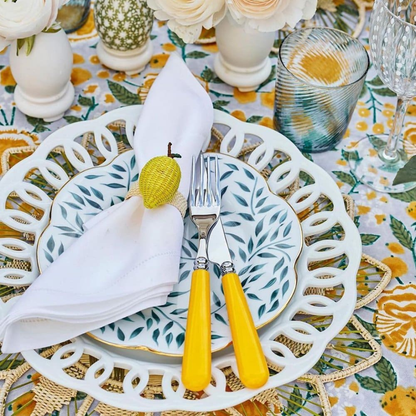 Yellow Cutlery Set