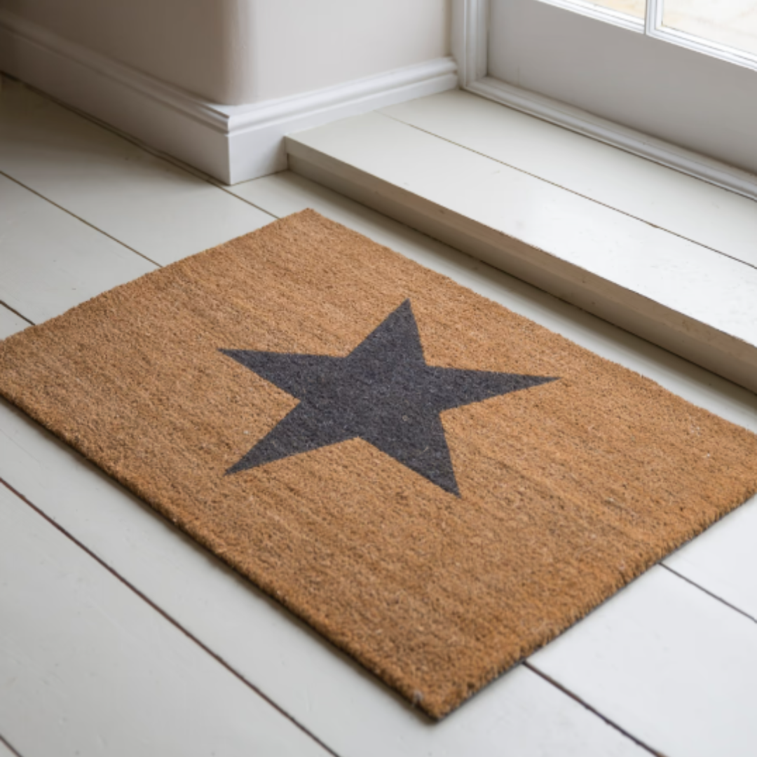 Coir Doormat with 1 Star - 2 sizes