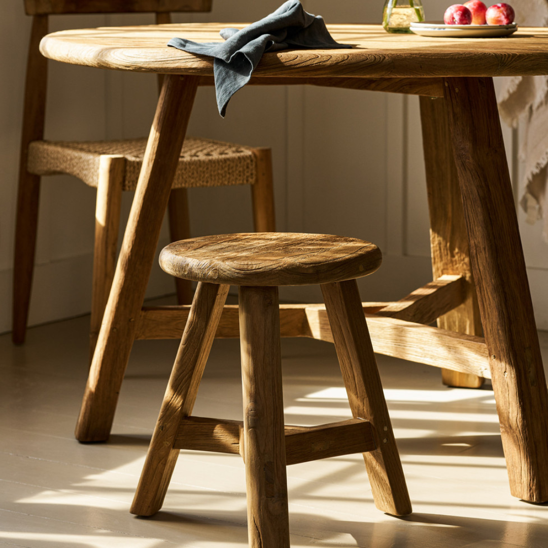 Teak Stool