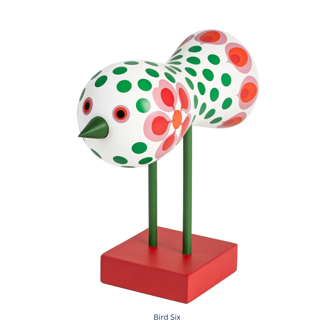 Retro Bird Sculpture in 8 Colours