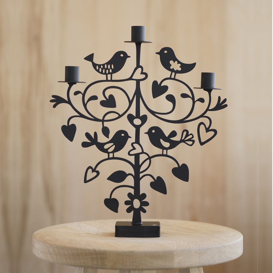 lovebirds candlestick romantic gift for home wedding gifts 