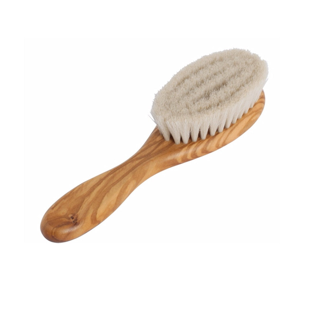 babys first hair brush timber baby brush gift at the blue door