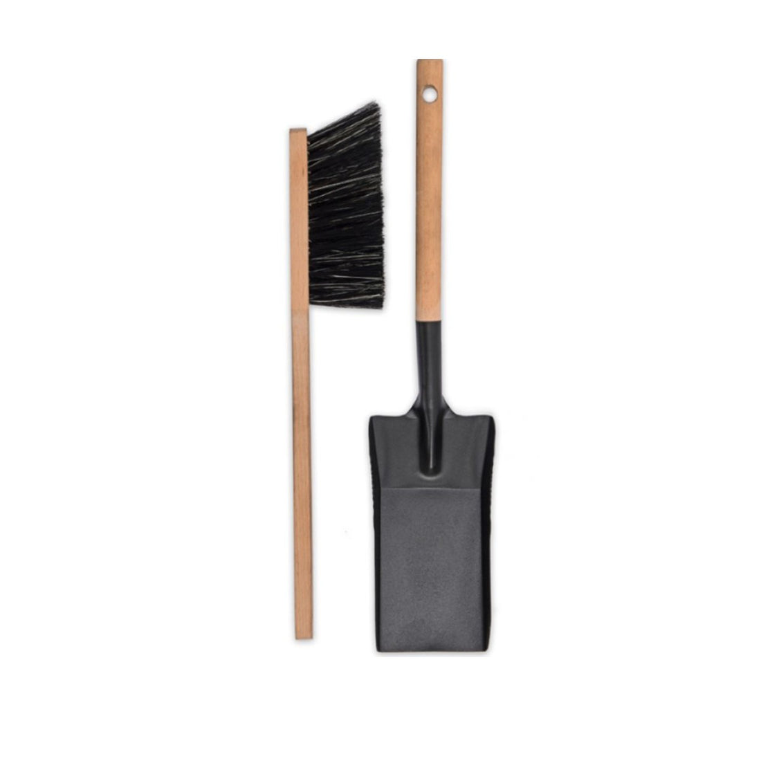 fireside dustpan and brush. Home gifts at the blue door monkstown Scandi design in irish homes 