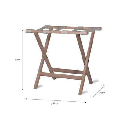 timber luggage rack, business executive gifts 