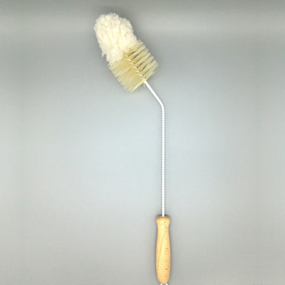Decanter Brush with eco friendly natural bristles 