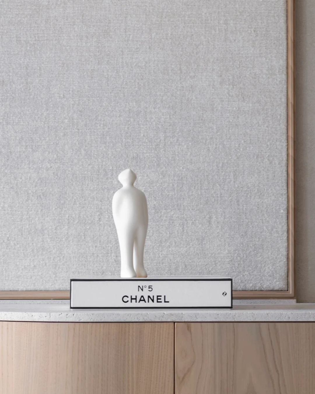 White Ceramic Figure in 2 Sizes