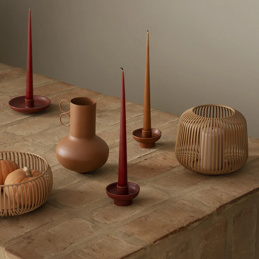 Indian Tan Small Elegant Lantern