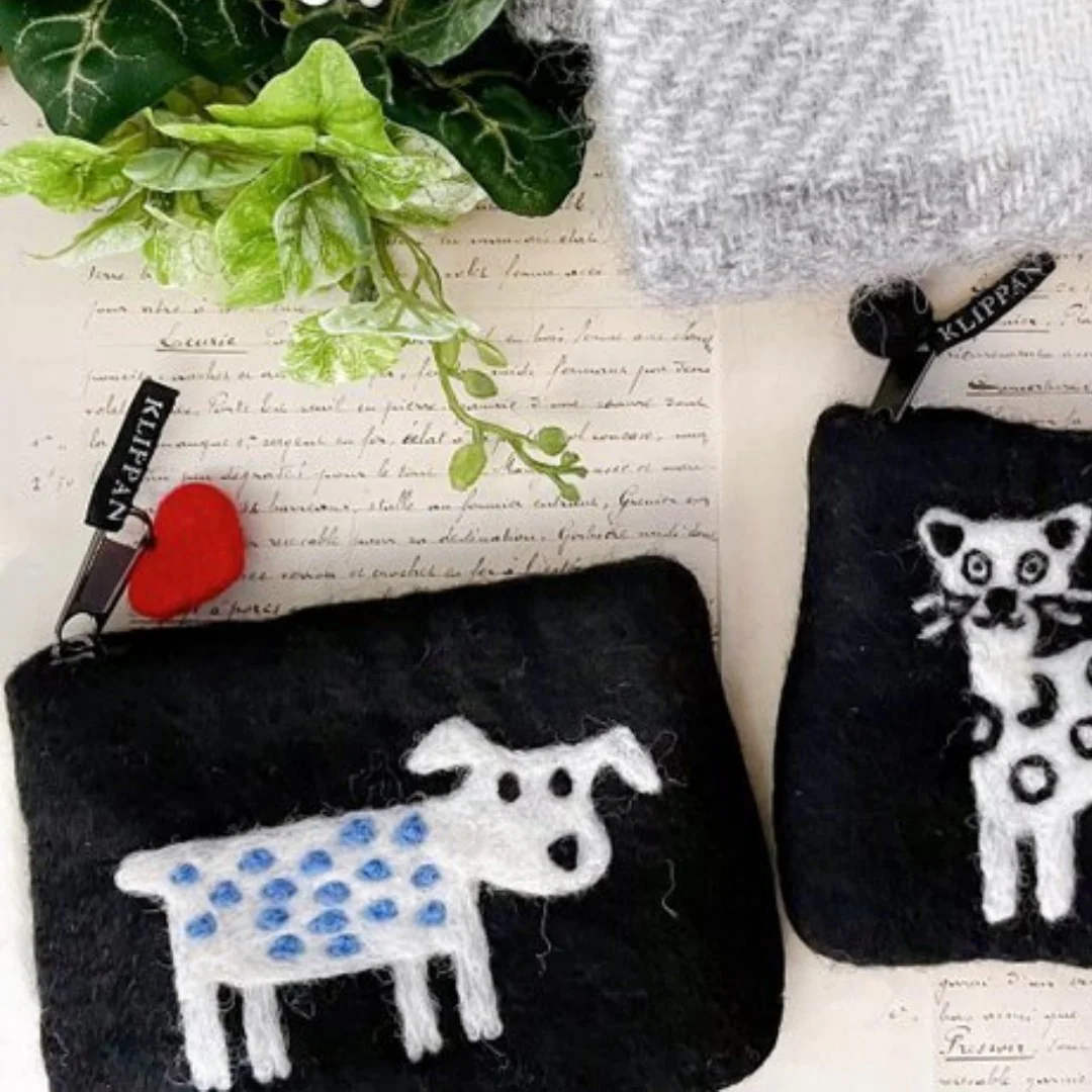 Small Felt Purse in 13 Designs