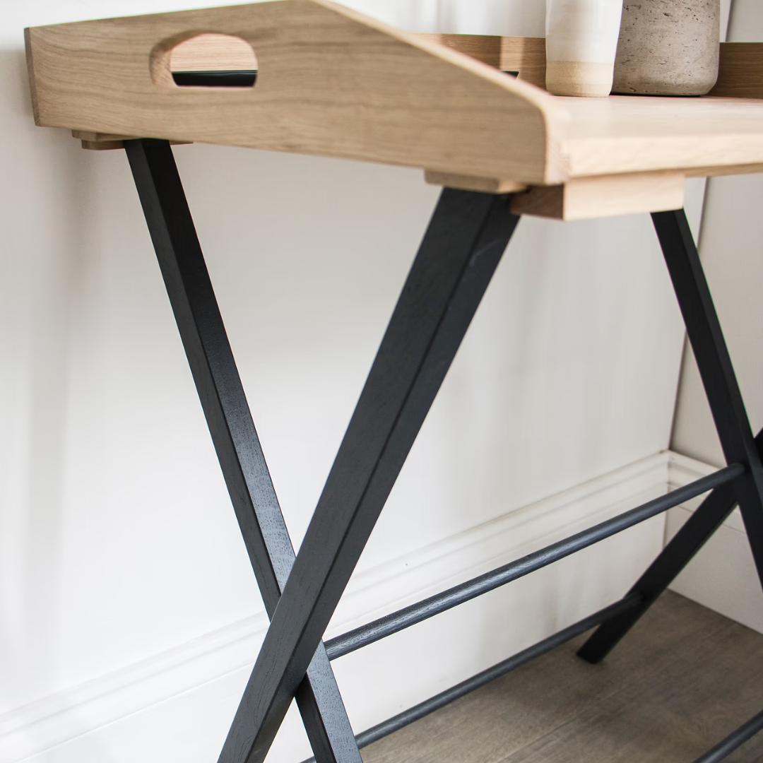 Foldable Butlers Desk Tray