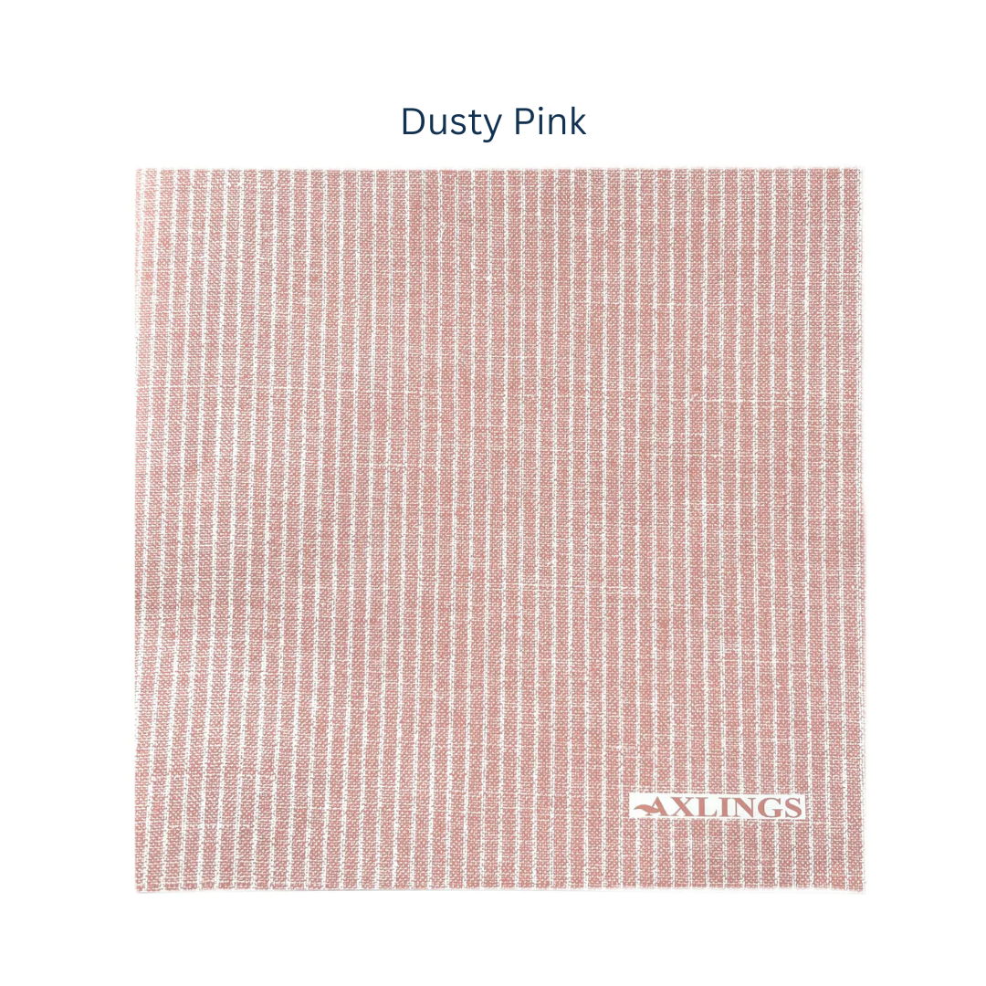 50 Paper Napkins Pinstripe - 9 colours