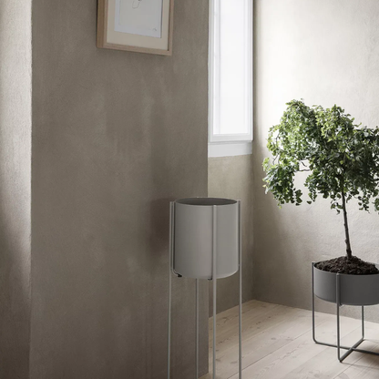 Grey Round Plant Stand in 2 Sizes