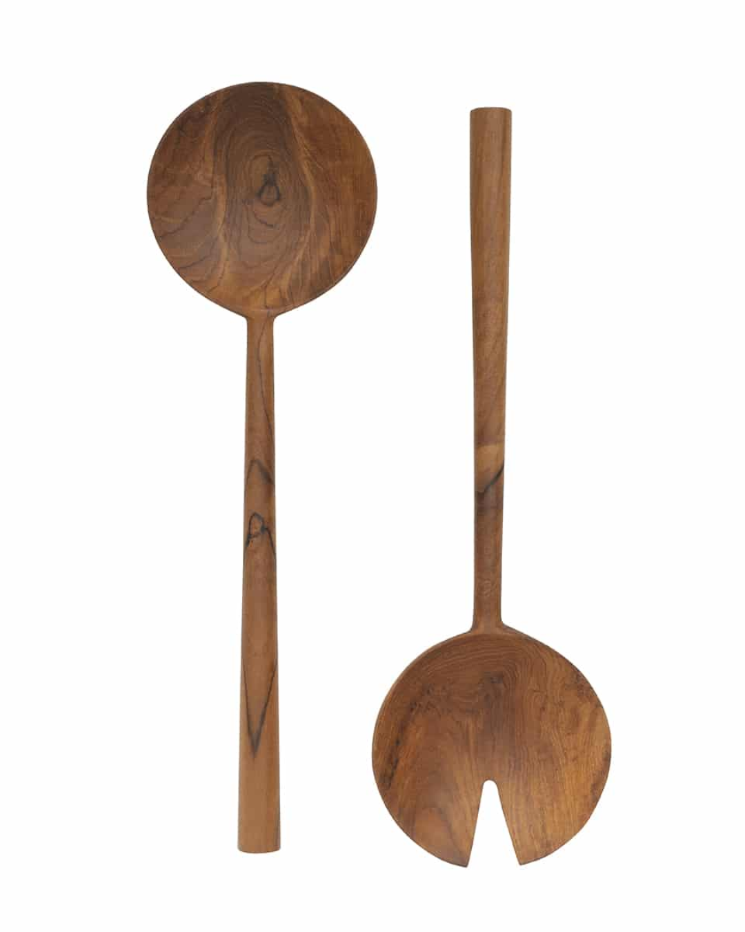 Reclaimed Teak Salad Server Set