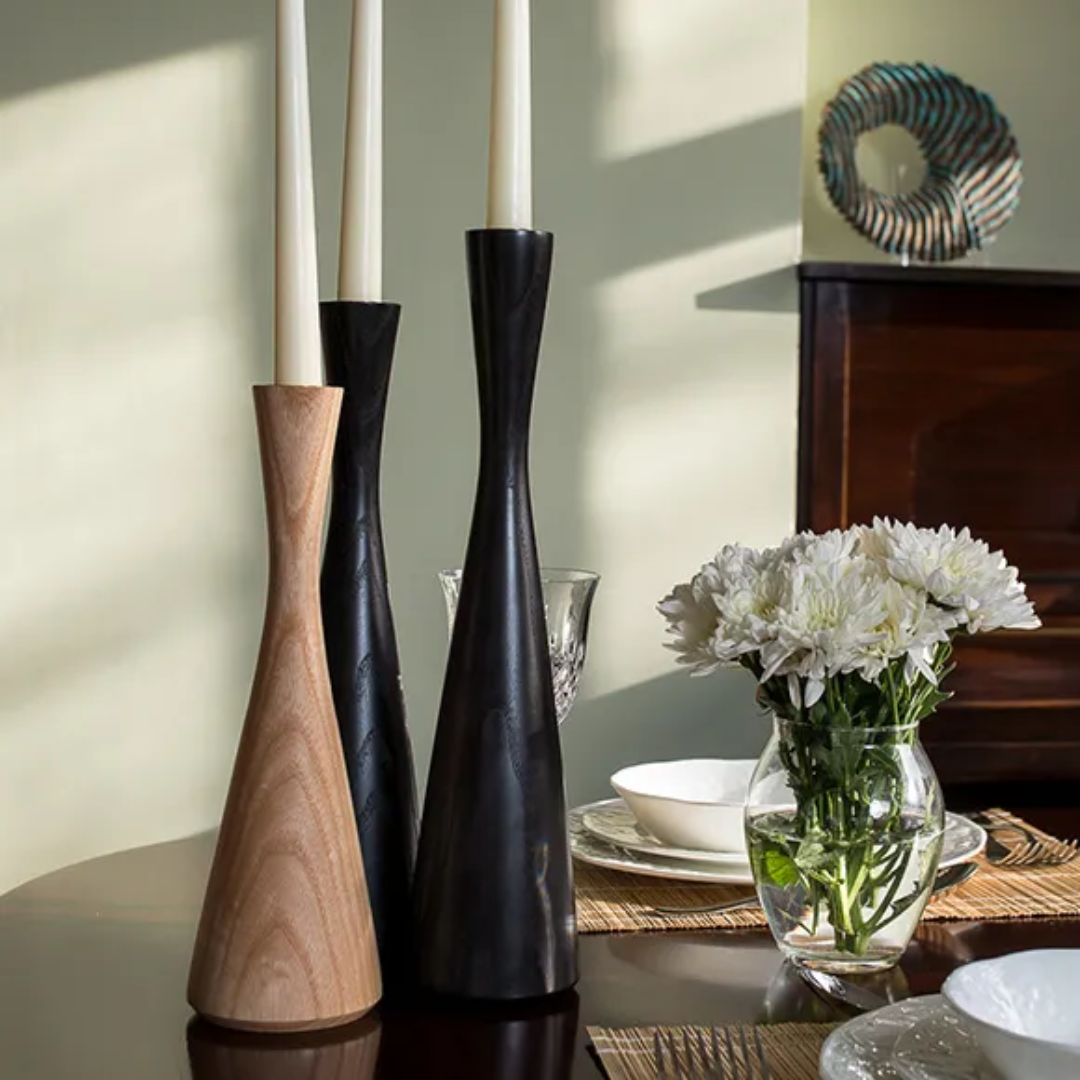 Ash Candle Holder in 2 Sizes