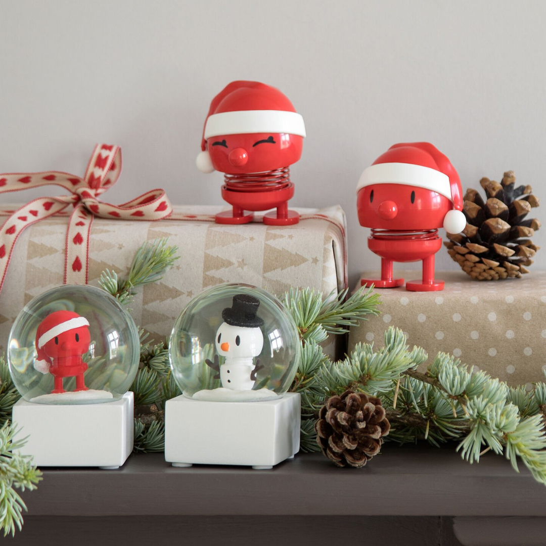 Small Santa Spring Figure in 2 Styles