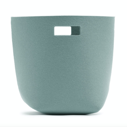 Felt Bag Basket with Cut Out Handle in 2 Colours