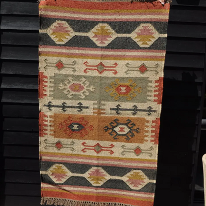 Kilim Rug Tribal Nine in 2 Sizes