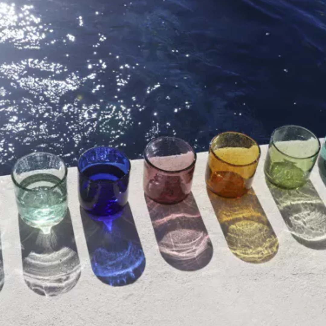 Water Glass in 5 Colours