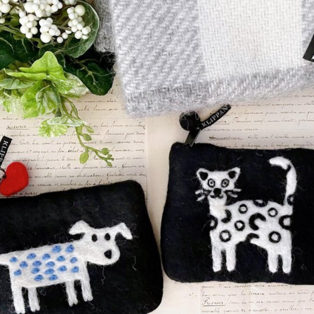 Small Felt Purse in 6 Animal Designs