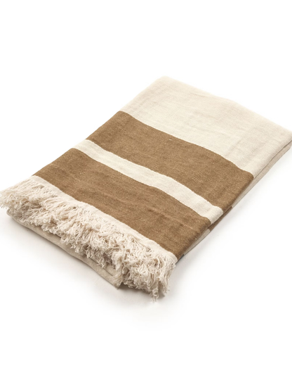 Dakota Stripe Towel / Throw 110 x 180cm