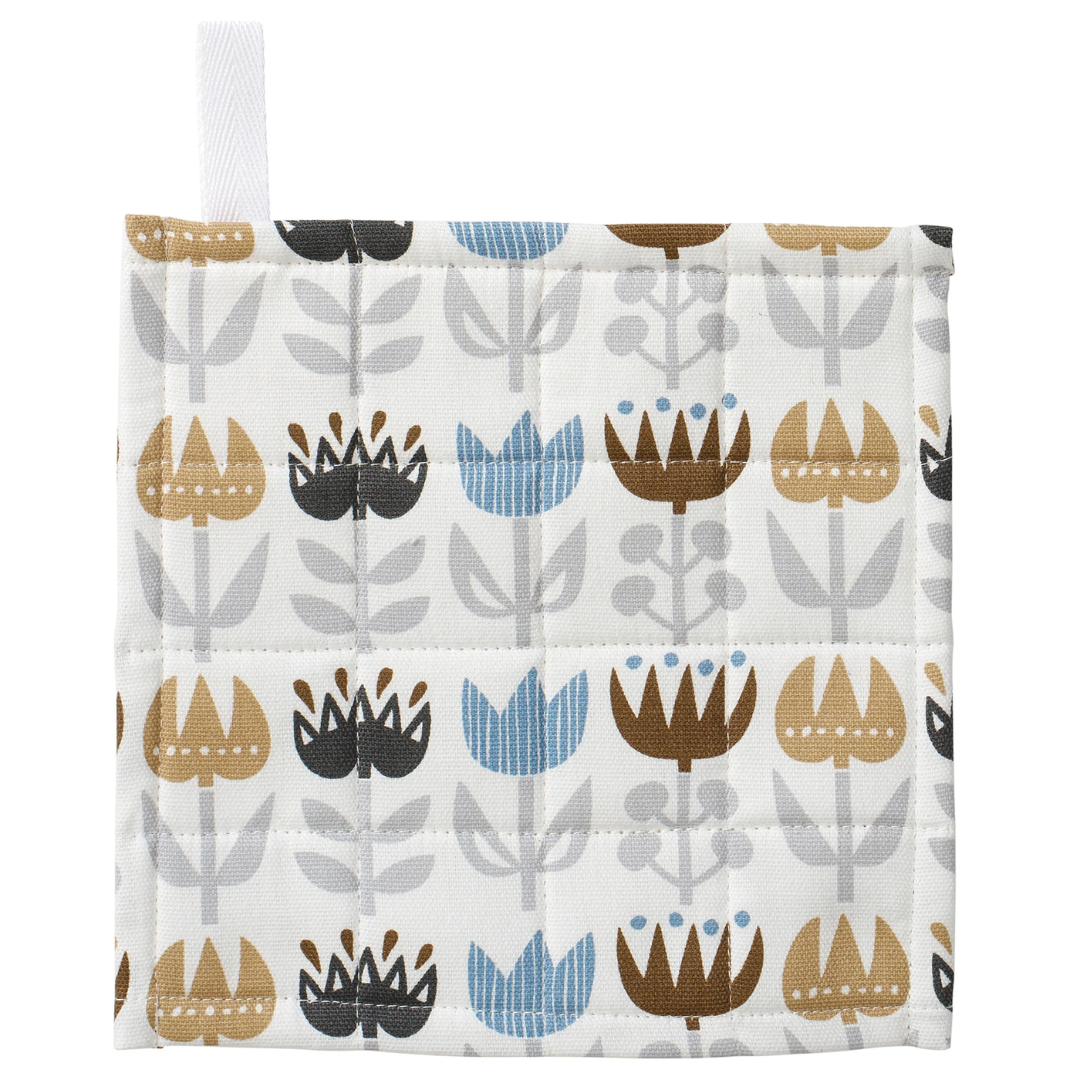 Grey Blue Tulip Kicthen Trio