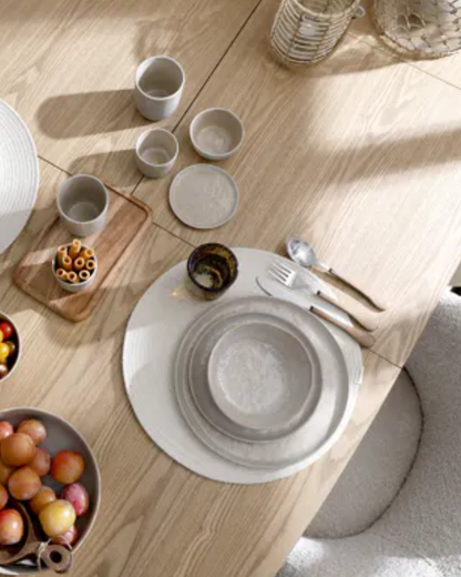 Ceramic Dinner Plate in 2 Colours