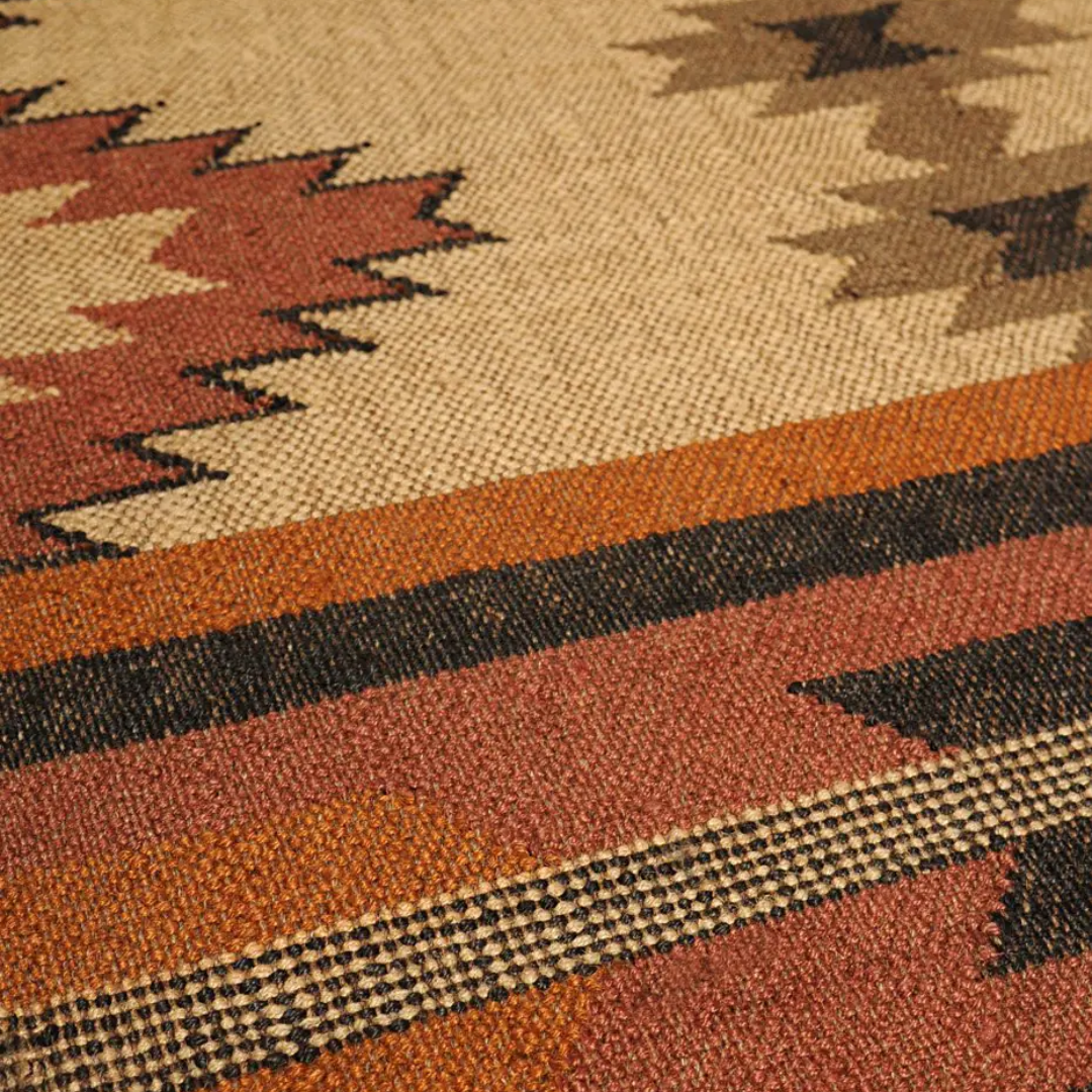 Kilim Rug Tribal Three in 2 Sizes