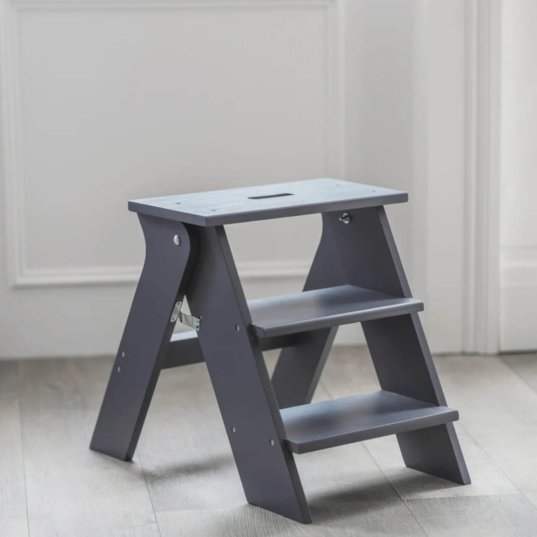 Step Stool in Grey