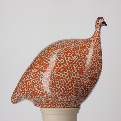 Rouge Speckled White Guinea Fowl