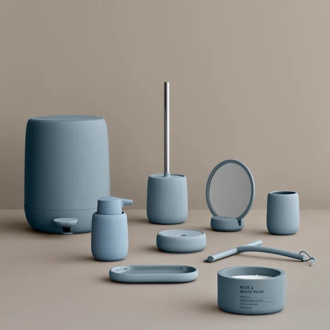 Ashley Blue Bathroom Set in 4 Products
