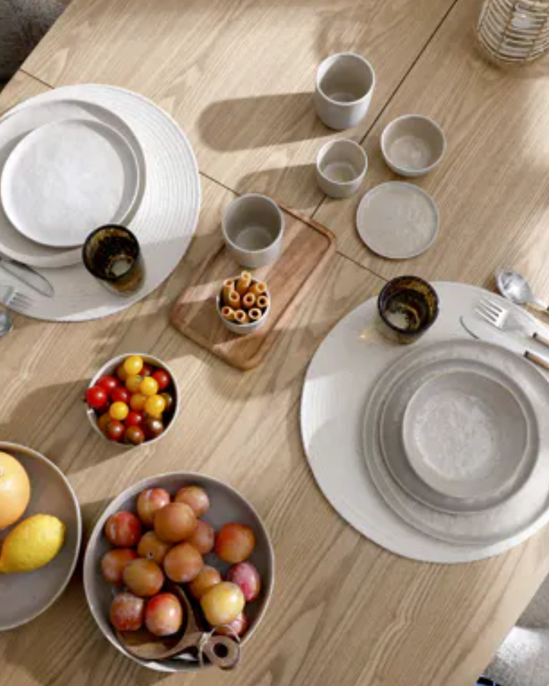 Ceramic Appetiser Plate in 2 Colours