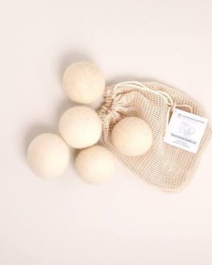 Merino Wool Dryer Balls Set of 5