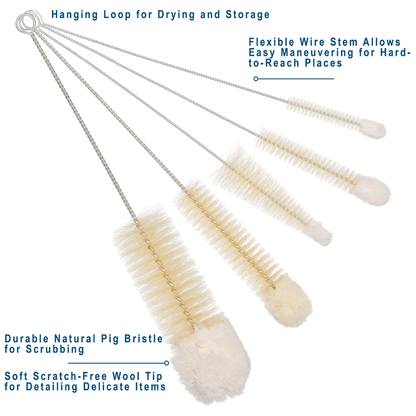 Cleaning Brush Set of 5