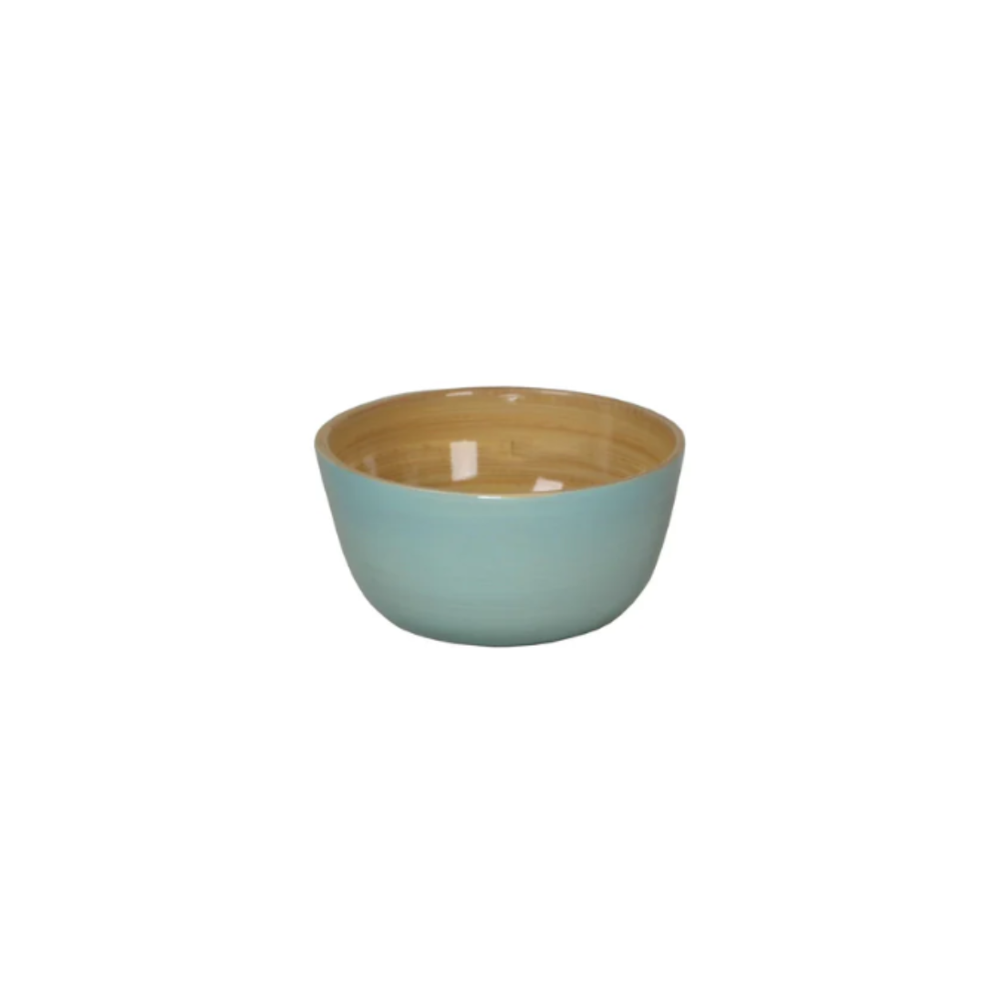 Ice Blue Bamboo Bowl in 3 Sizes