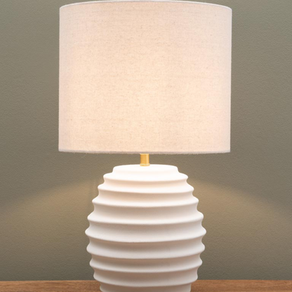 White Architectural Table Lamp