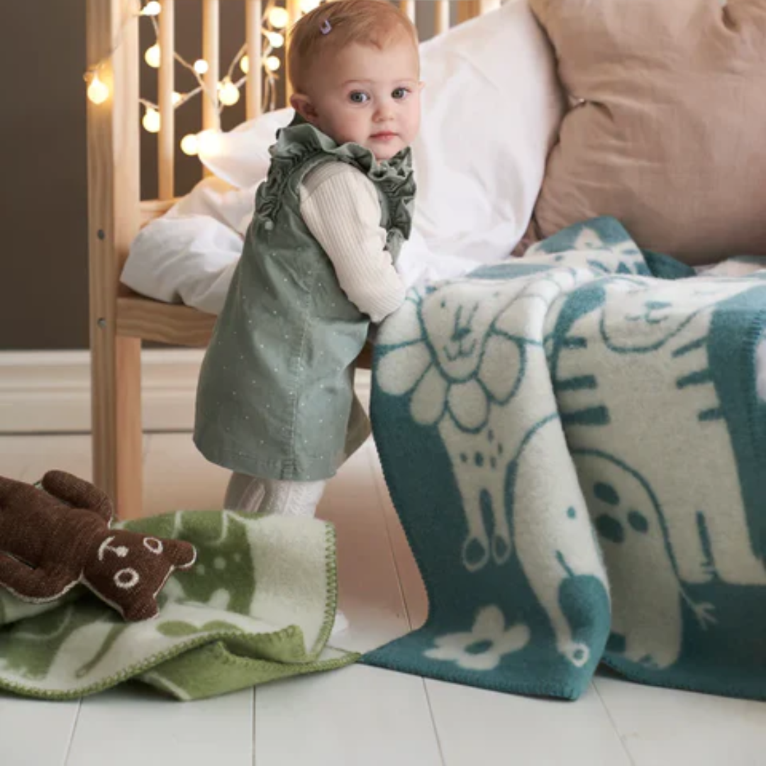 Animals Baby Blanket - 3 colours