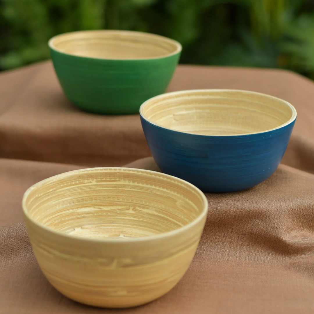 Mini Bamboo Bowl in 13 Colours