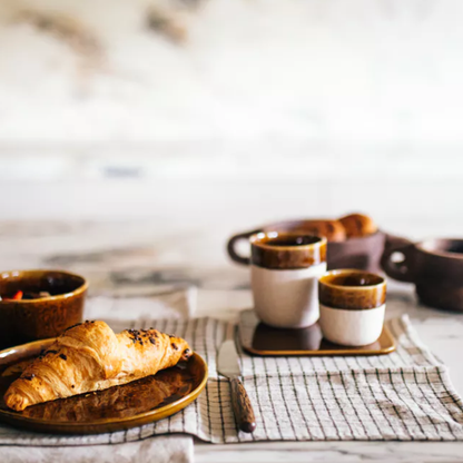 Brown Ceramic Tumbler in 2 Sizes