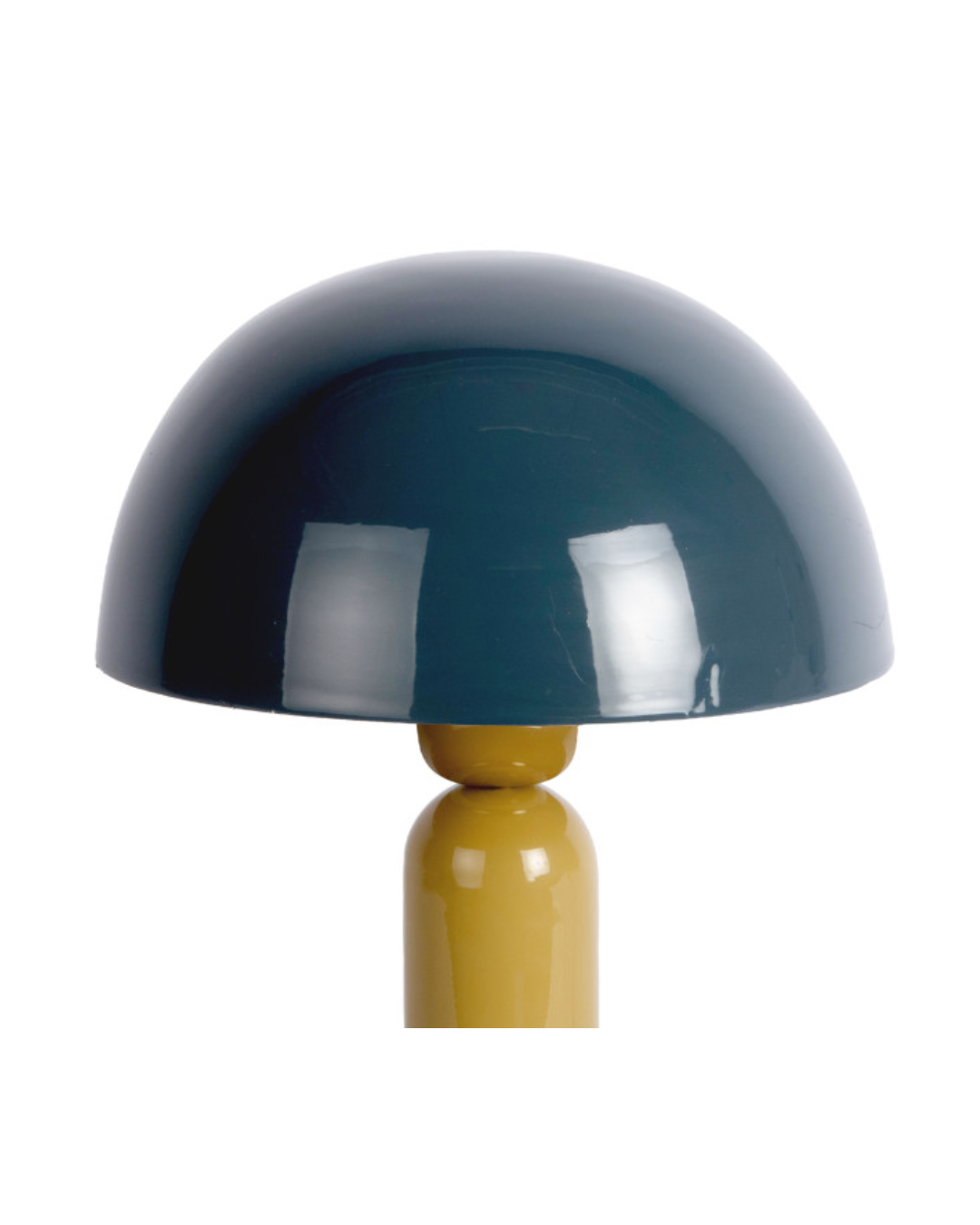 Legion Blue with Olive Green  Iron Table Lamp