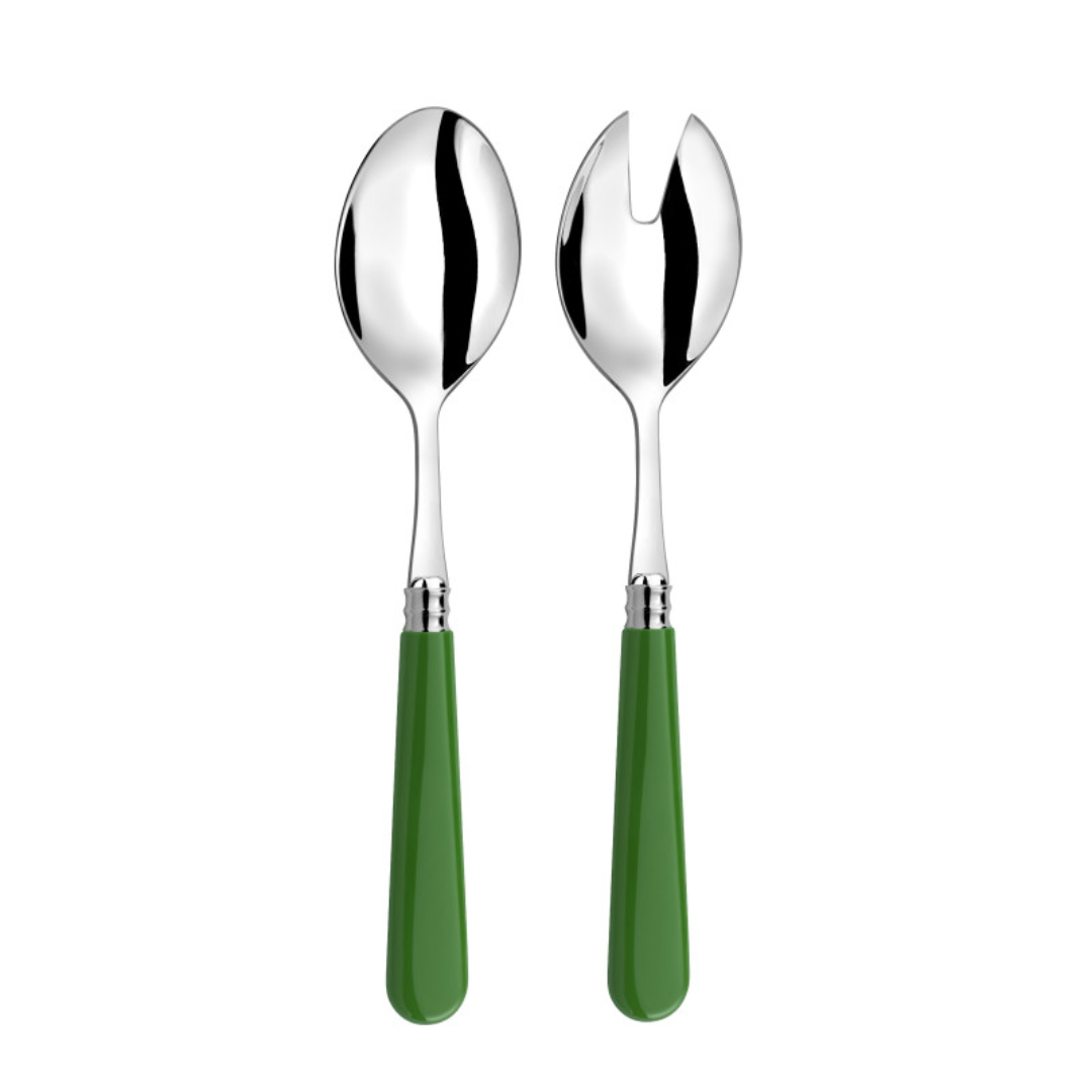 Solid Salad Serving Set in 6 Colours