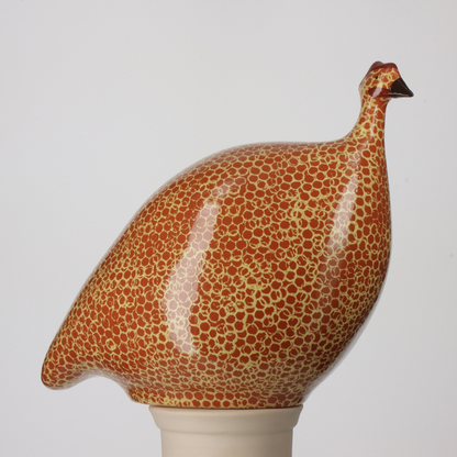 Rouge Speckled Yellow Guinea Fowl