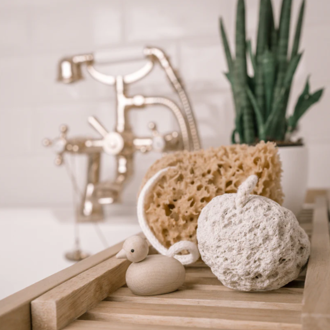 Bath Sponge with Duck