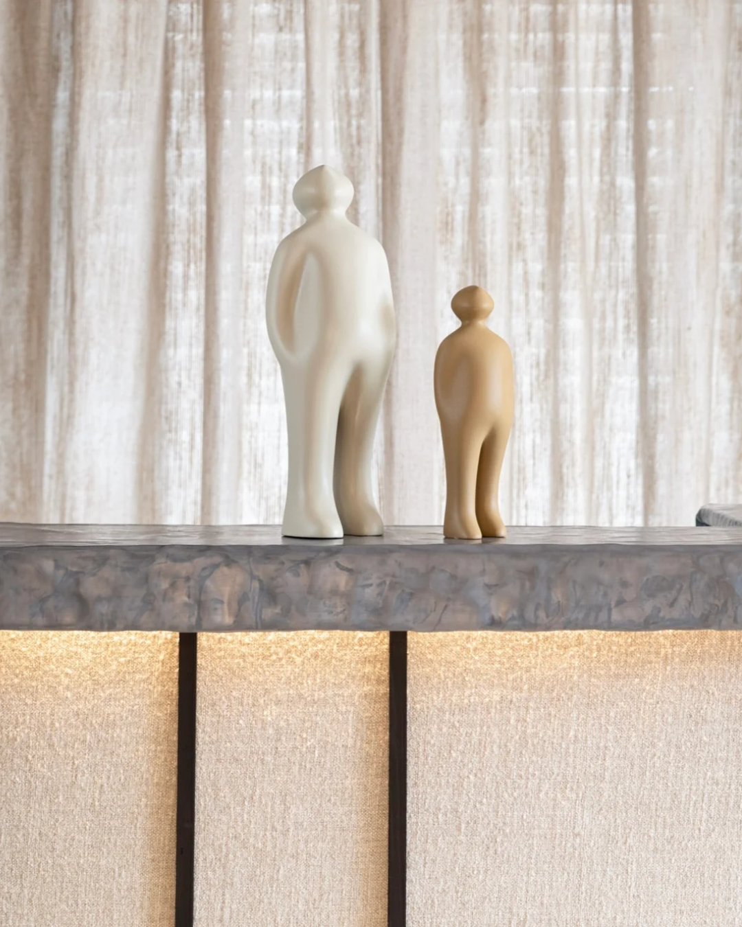 Clay Ceramic Figure in 2 Sizes