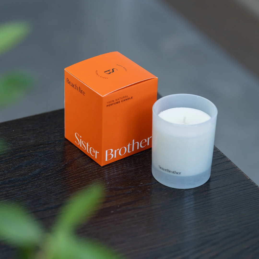 Beach Fire Scented Candle