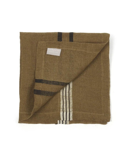 Locomotive Stripe Linen Napkin 42 x 42cm