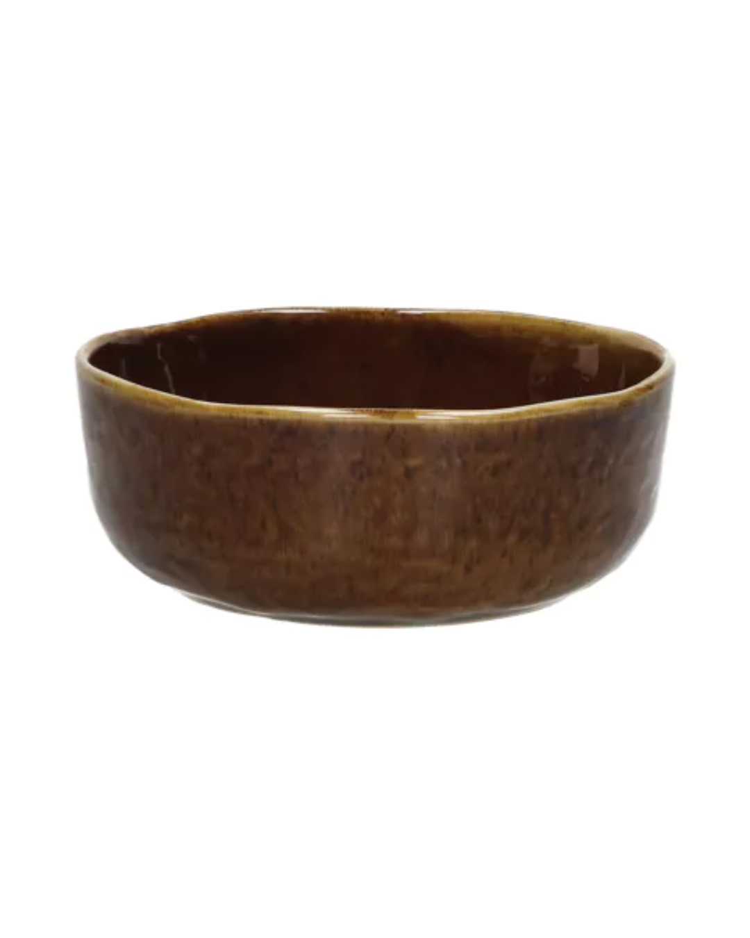 Brown Ceramic Soup Bowl