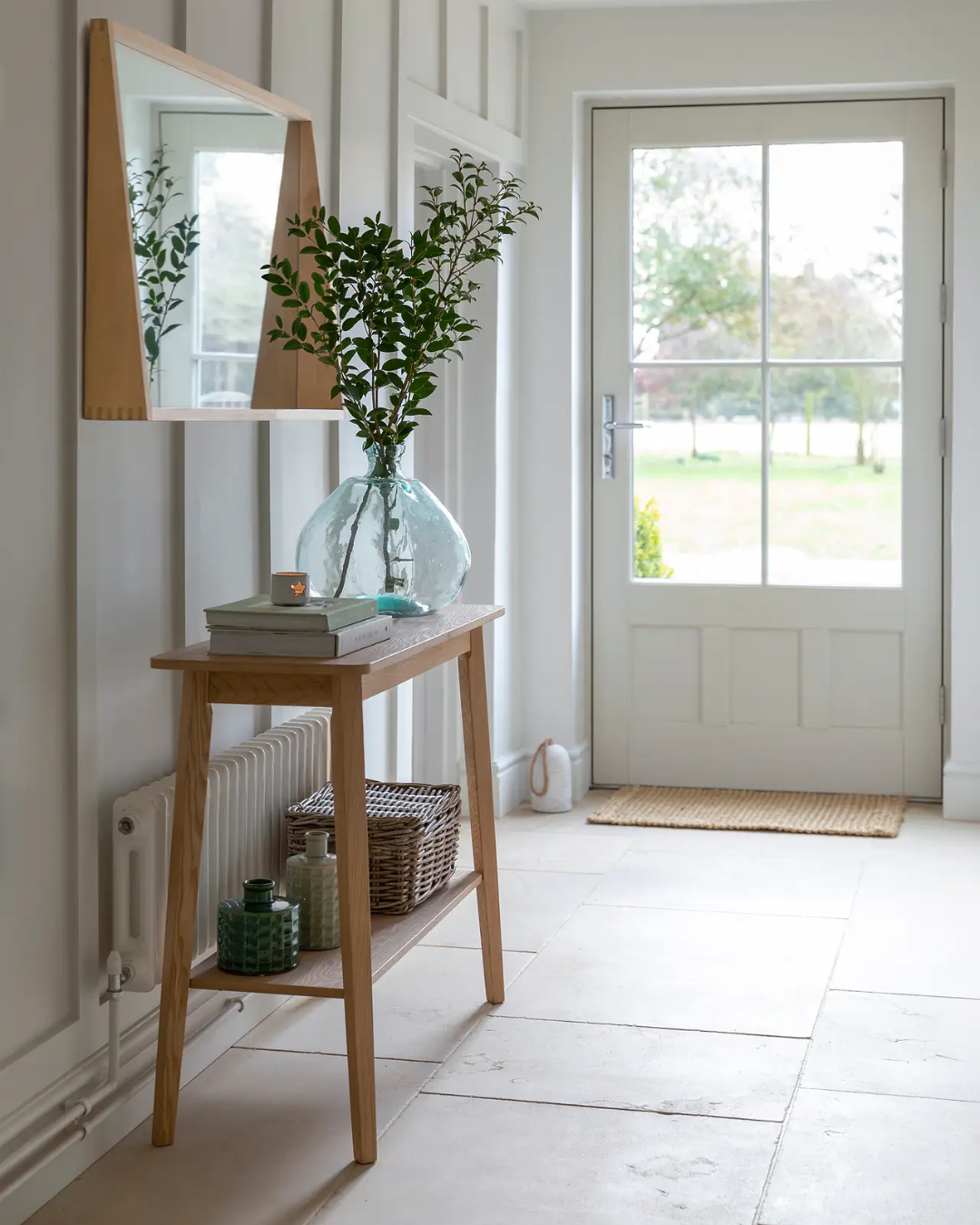 Natural Ash Console Table