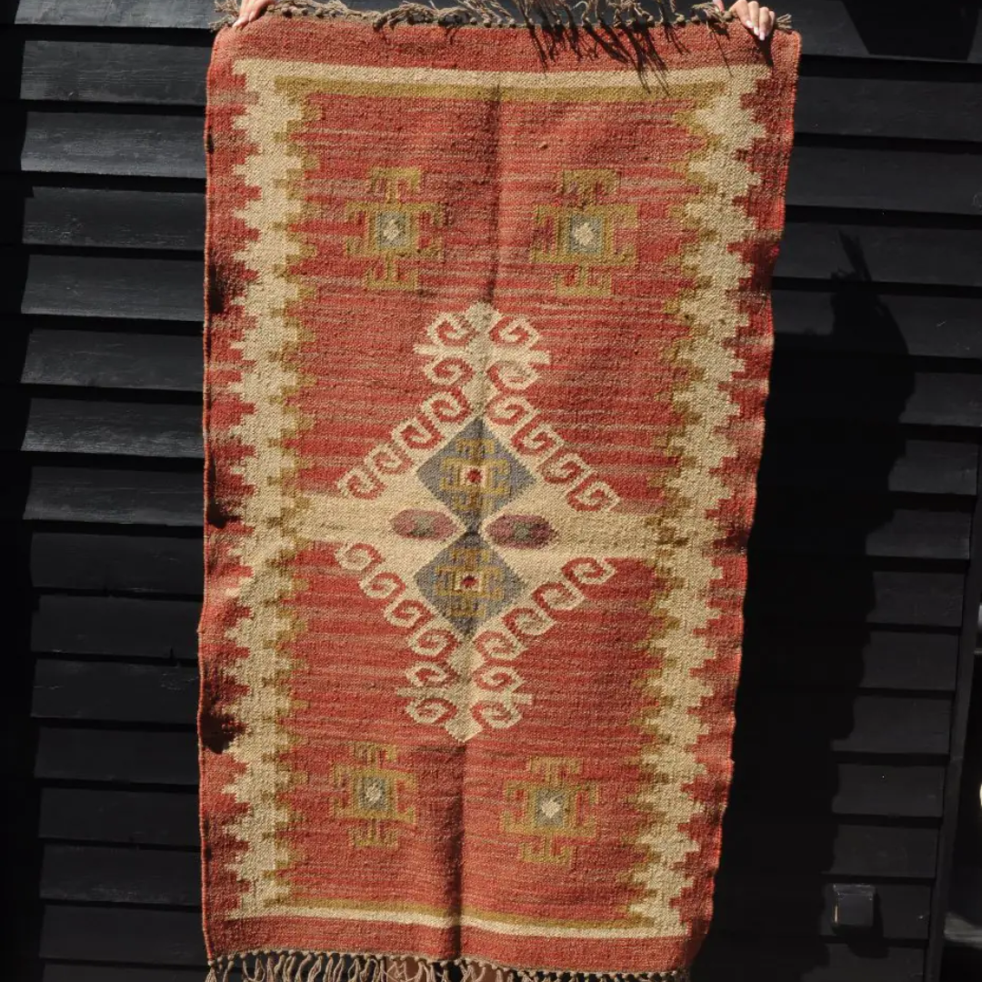 Kilim Rug Tribal Two in 2 Sizes